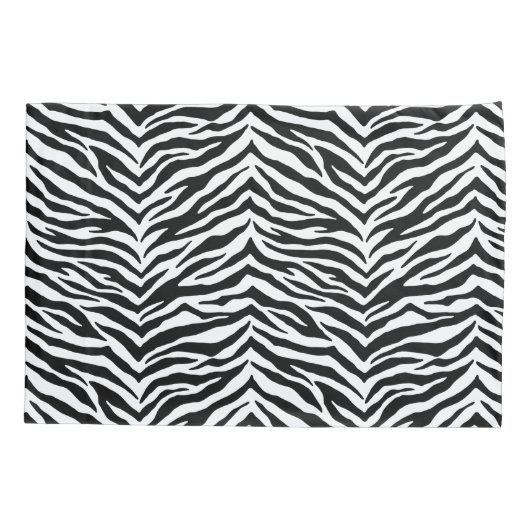Zebra Print Kussensloop (Achterkant)
