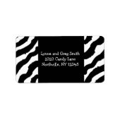 Zebra Print Labels (Voorkant)