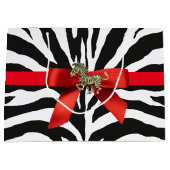 Zebra Print Large Cadeautasje (Voorkant)