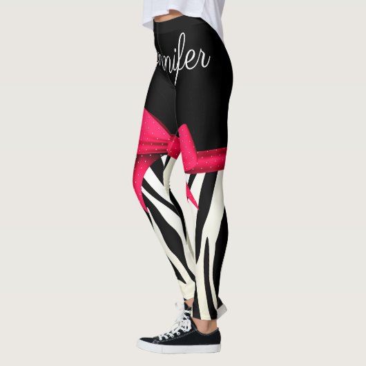 Zebra Print Leggings (Links)