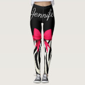 Zebra Print Leggings (Voorkant)