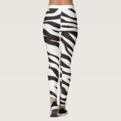 Zebra Print Leggings (Achterkant)