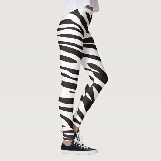 Zebra Print Leggings (Rechts)