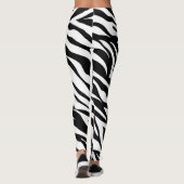 Zebra Print Leggings (Achterkant)