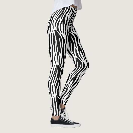 Zebra Print Leggings (Rechts)