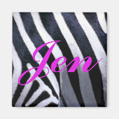 ZEBRA PRINT MAGNEET (Voorkant)
