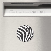 Zebra Print Magneet (Insitu (Vaatwasser))