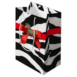 Zebra Print Medium Cadeauzakje
