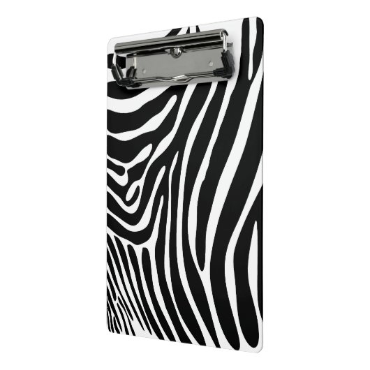 Zebra Print Mini Klembord (Angled2)