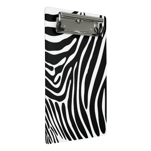 Zebra Print Mini Klembord (Schuin)