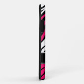 Zebra Print Mix Fuchsia iPhone 5 Hoesje (Achterkant/rechts)