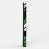 Zebra Print Mix Green iPhone 5 Hoesje (Achterkant/rechts)