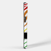 Zebra Print Mix Rainbow Case-Mate iPhone Case (Achterkant / Rechts)