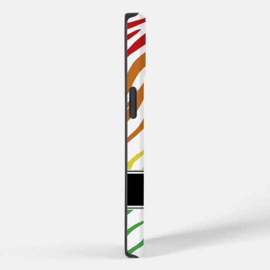 Zebra Print Mix Rainbow Case-Mate iPhone Case (Achterkant / Rechts)
