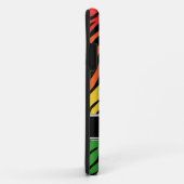Zebra Print Mix Rainbow iPhone 5 Hoesje (Achterkant/rechts)