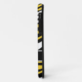 Zebra Print Mix Yellow iPhone 5 Hoesje (Achterkant/links)