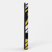 Zebra Print Mix Yellow iPhone 5 Hoesje (Achterkant/rechts)