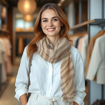 Zebra Print-Mocha Mousse Sjaal<br><div class="desc">Verhoog je garderobe met deze Mocha Mousse Zebra Print Scarf - een moderne twist op een tijdloze klassieker. Met mocha mousse strepen over een romige achtergrond, dit chique dier print accessoire combineert naadloos met elke outfit. Het lichtgewicht, veelzijdige ontwerp is ideaal voor het hele jaar door draag—drapeer het om je...</div>