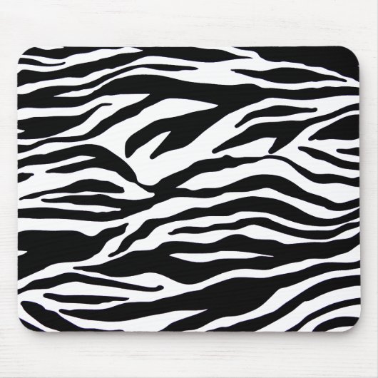 Zebra Print Muismat (Voorkant)