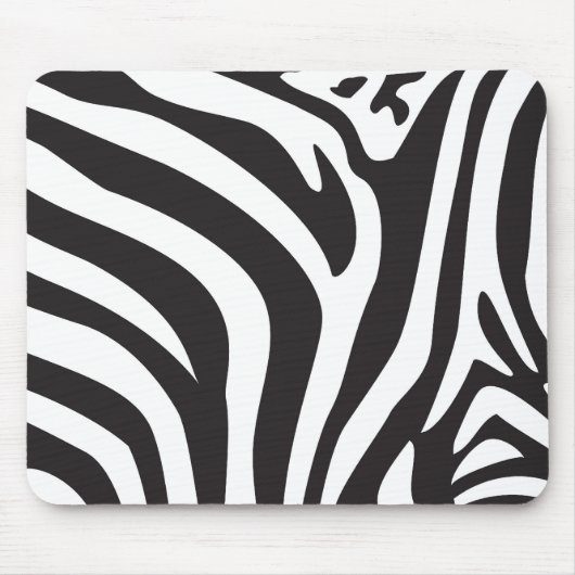 Zebra Print Muismat (Voorkant)
