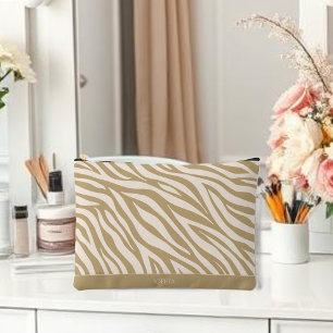 Zebra print-neutraal etui