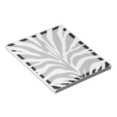 Zebra Print Notitieblok (Schuin)