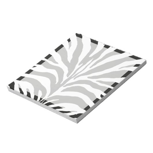 Zebra Print Notitieblok (Linkerzijde)