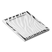 Zebra Print Notitieblok (Schuin)