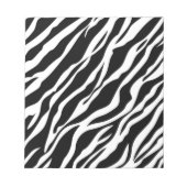 Zebra Print Notitieblok (Voorkant)