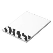 Zebra Print Notitieblok (Linkerzijde)