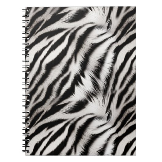 Zebra Print Notitieboek (Voorkant)