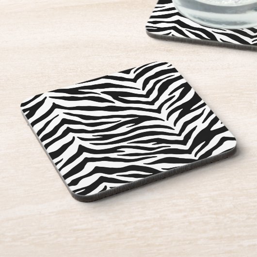 Zebra Print Onderzetter set (Linkerzijde)