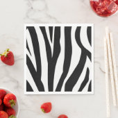Zebra Print Papieren servetten (Insitu)