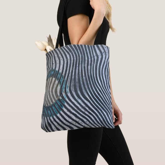 Zebra Print Pattern African Art Tote Bag (Dichtbij)