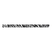 Zebra Print Pattern Ribbon Grosgrain Lint (Voorkant)