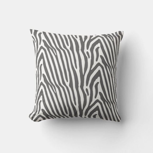 Zebra Print Pillow Kussen (Voorkant)