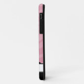 Zebra Print Pink Fusion personalized iPhone 5 Hoes (Achterkant/links)