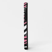 Zebra Print Pink Mix iPhone 5 Hoesje (Achterkant/links)