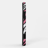 Zebra Print Pink Mix iPhone 5 Hoesje (Achterkant/rechts)