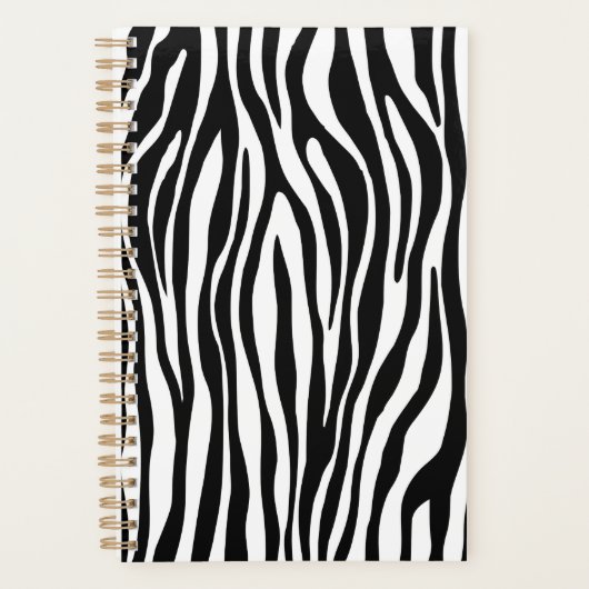 Zebra Print Planner (Voorkant)