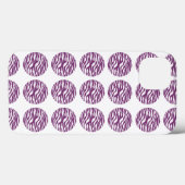 Zebra Print Polka Dots BT iPad Air Case (Achterkant (horizontaal))