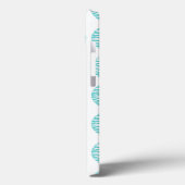 Zebra Print Polka Dots BT iPad Air Case (Achterkant / Links)