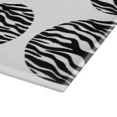 Zebra Print Polka Dots Cutting Board Snijplank (Hoek)