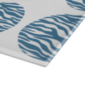 Zebra Print Polka Dots Cutting Board Snijplank (Hoek)