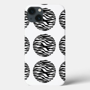 Zebra Print Polka Dots iPad BT Hoesje