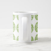 Zebra Print Polka Dots Jumbo Mok (Achterkant)