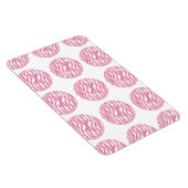 Zebra Print Polka Dots Premium Magnet Magneet (Rechterzijde)