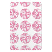 Zebra Print Polka Dots Premium Magnet Magneet (Verticaal)