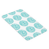 Zebra Print Polka Dots Premium Magnet Magneet (Rechterzijde)