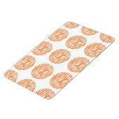 Zebra Print Polka Dots Premium Magnet Magneet (Linkerzijde)